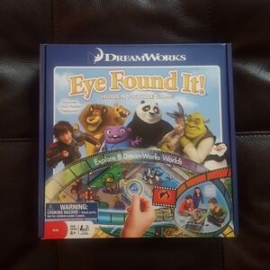 Closet Closing ~ Dreamworks Eye Found It! Board Game